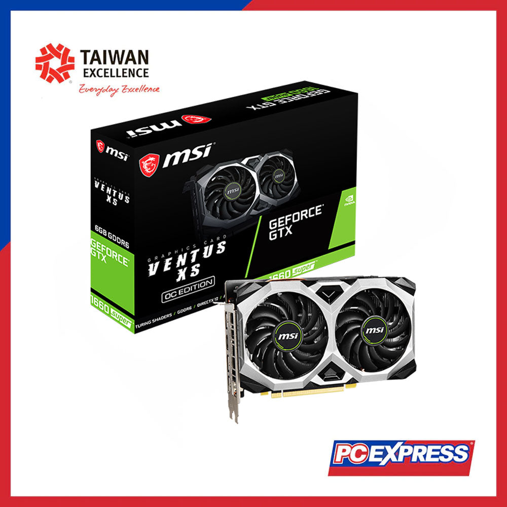 MSI GeForce® GTX 1660 SUPER VENTUS XS OC Graphics Card – PC Express
