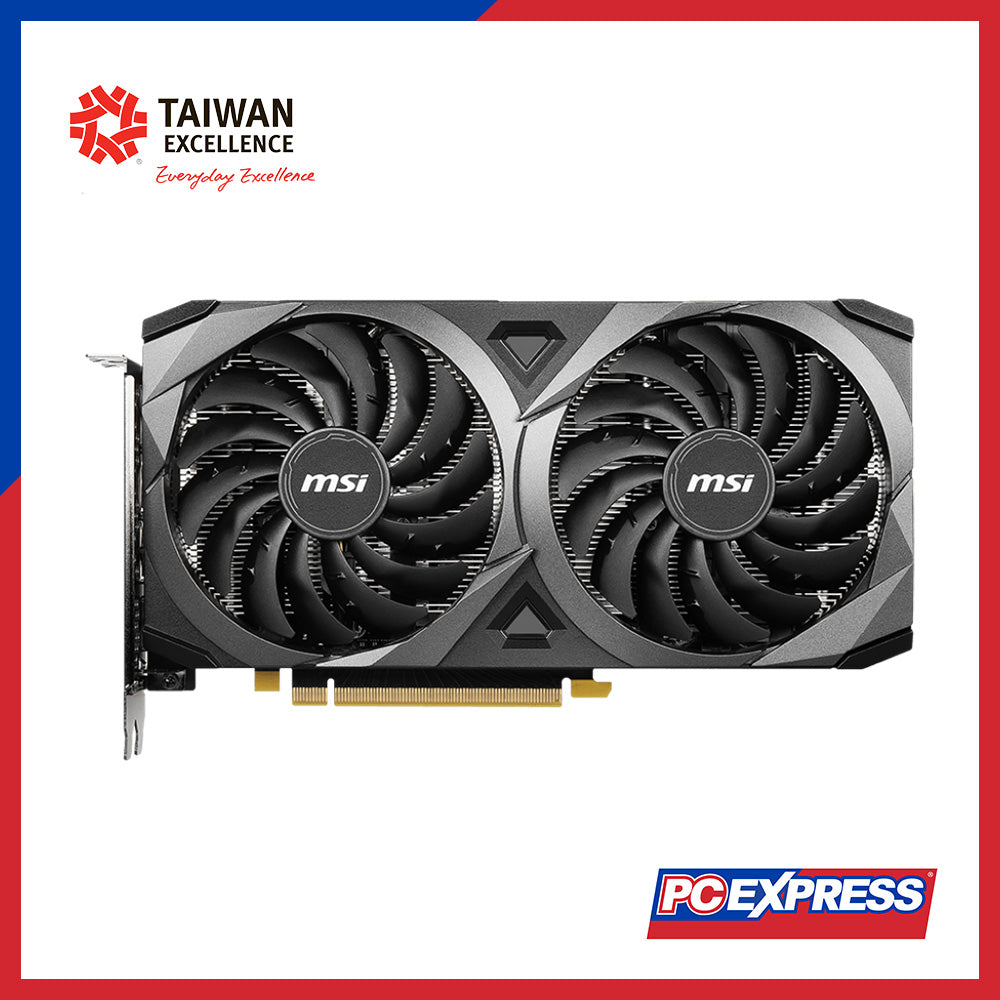 MSI GeForce RTX™ 3060 VENTUS 2X OC 12GB GDDR6 192-bit Graphics