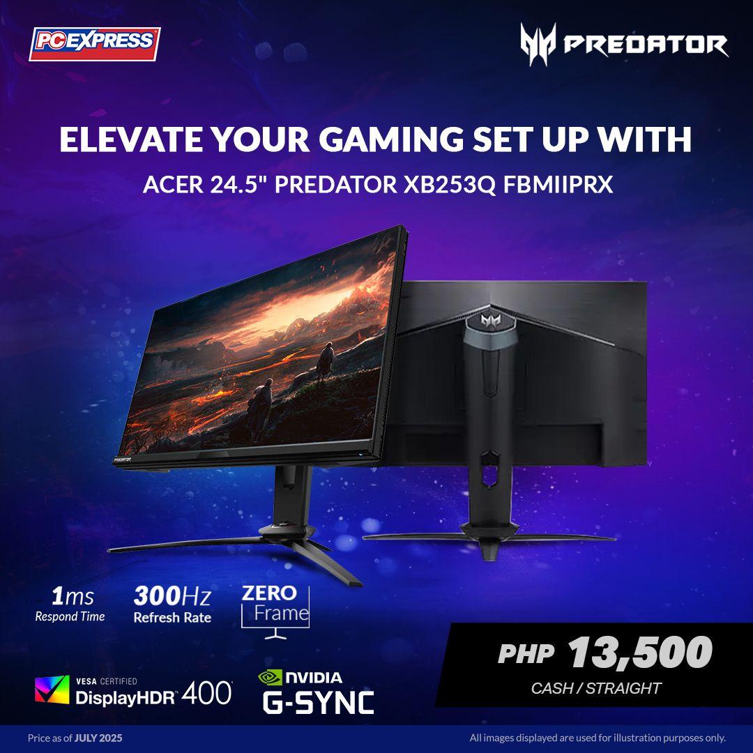 ACER PREDATOR XB253Q FBMIIPRX Gaming Monitor – PC Express