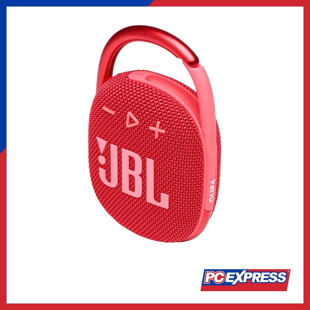 JBL Clip 4 Bluetooth Speaker Red - Urban Gadgets PH