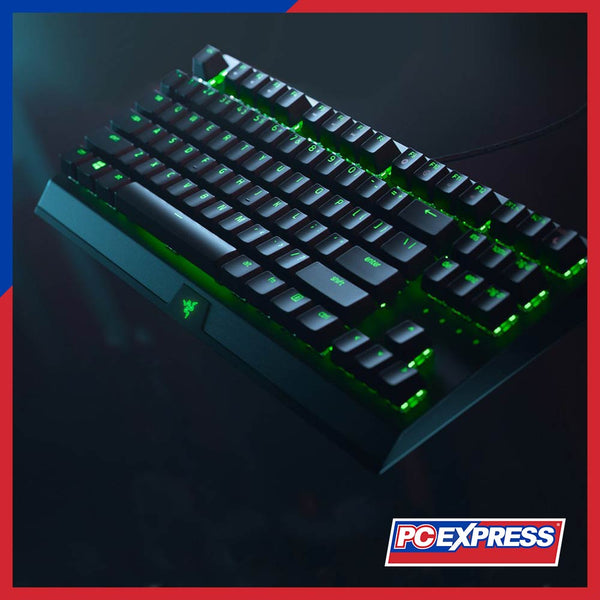 RAZER Blackwidow V3 Green Switch Chroma RGB Tenkeyless Wired Keyboard - PC Express