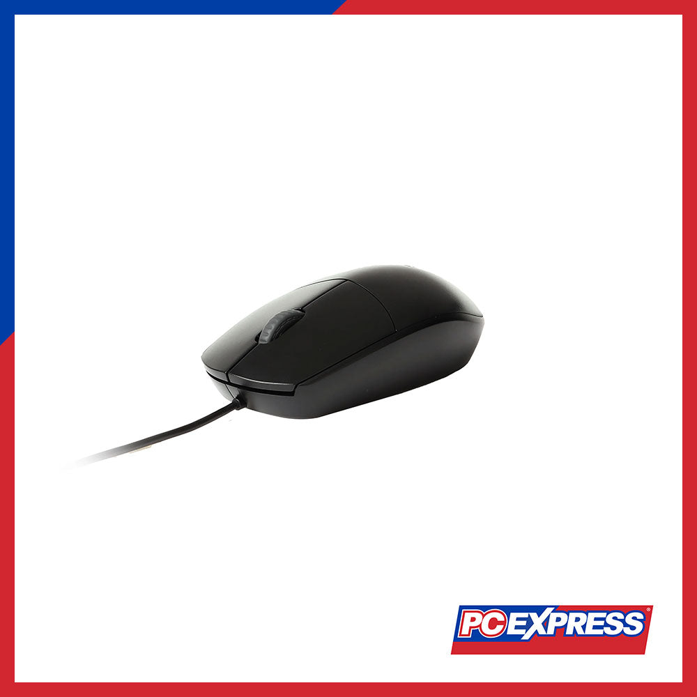 RAPOO N100 USB Wired Mouse (Black) - PC Express
