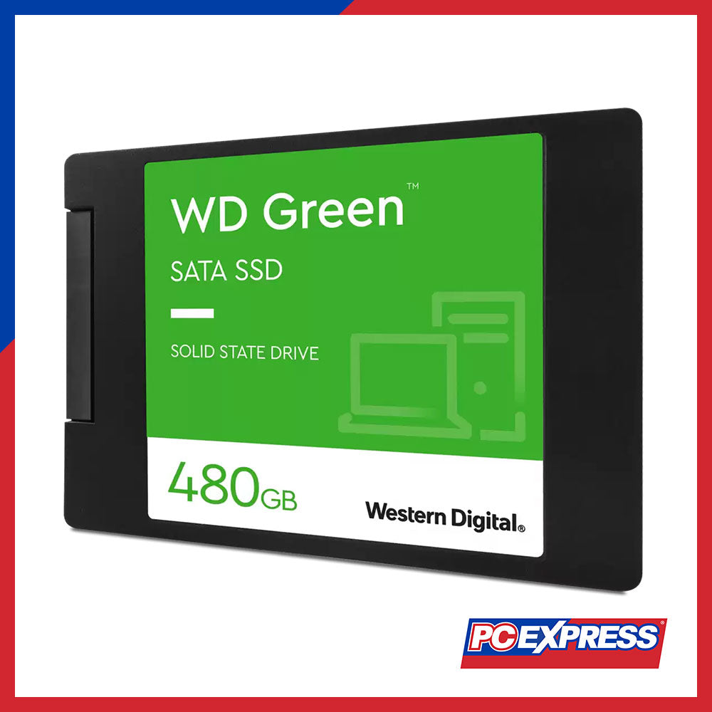 WESTERN DIGITAL 480GB GREEN 2.5" (WDS480G3G0A) Solid State Drive - PC Express