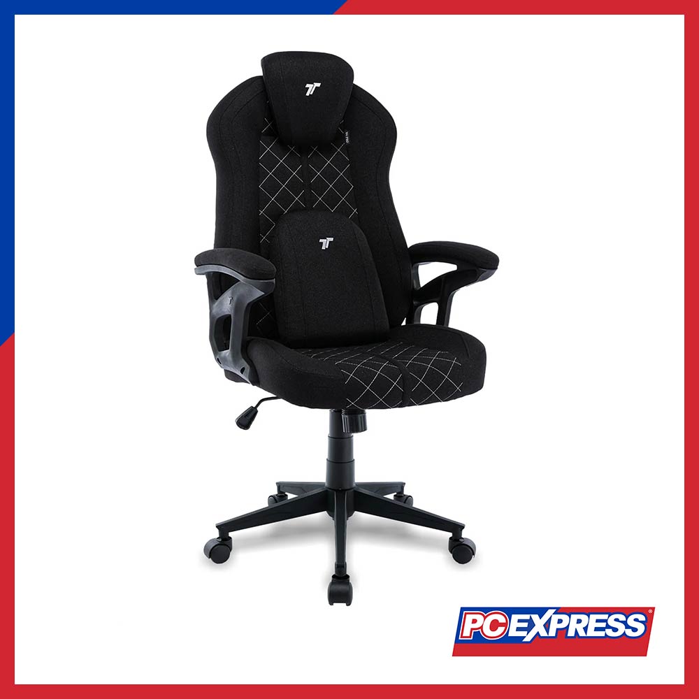 TTRacing Duo V4 Pro Air Threads Fabric Gaming Chair (Dusk Black) - PC Express