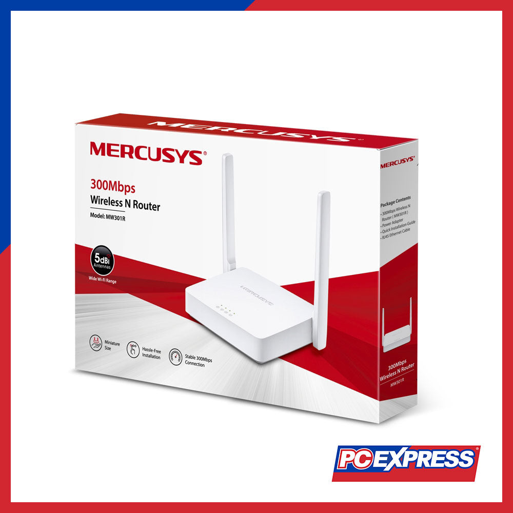 MERCUSYS MW301R 300Mbps Wireless-N Router - PC Express