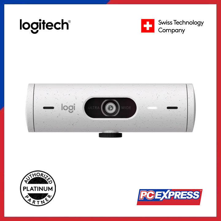 LOGITECH BRIO 500 Webcam 1080P (Off White) - PC Express
