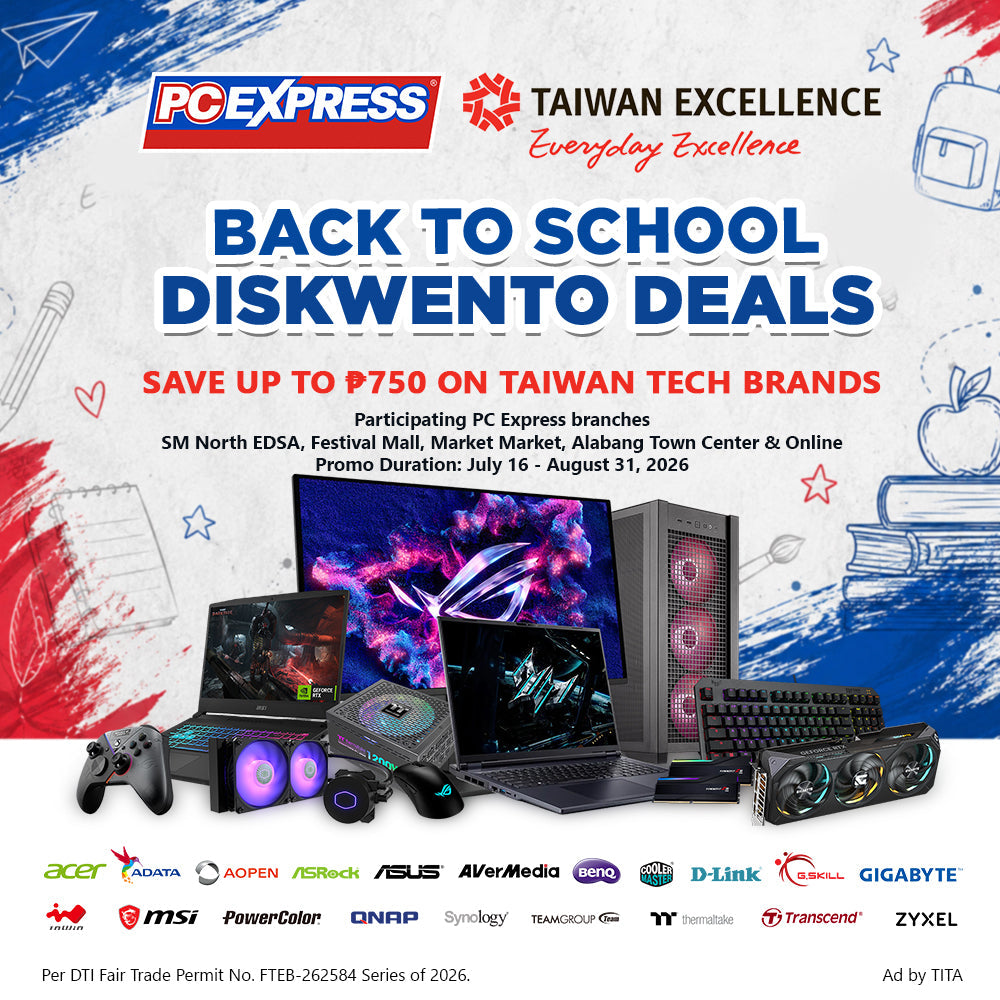 Taiwan Excellence Back to School Diskwento Deals!