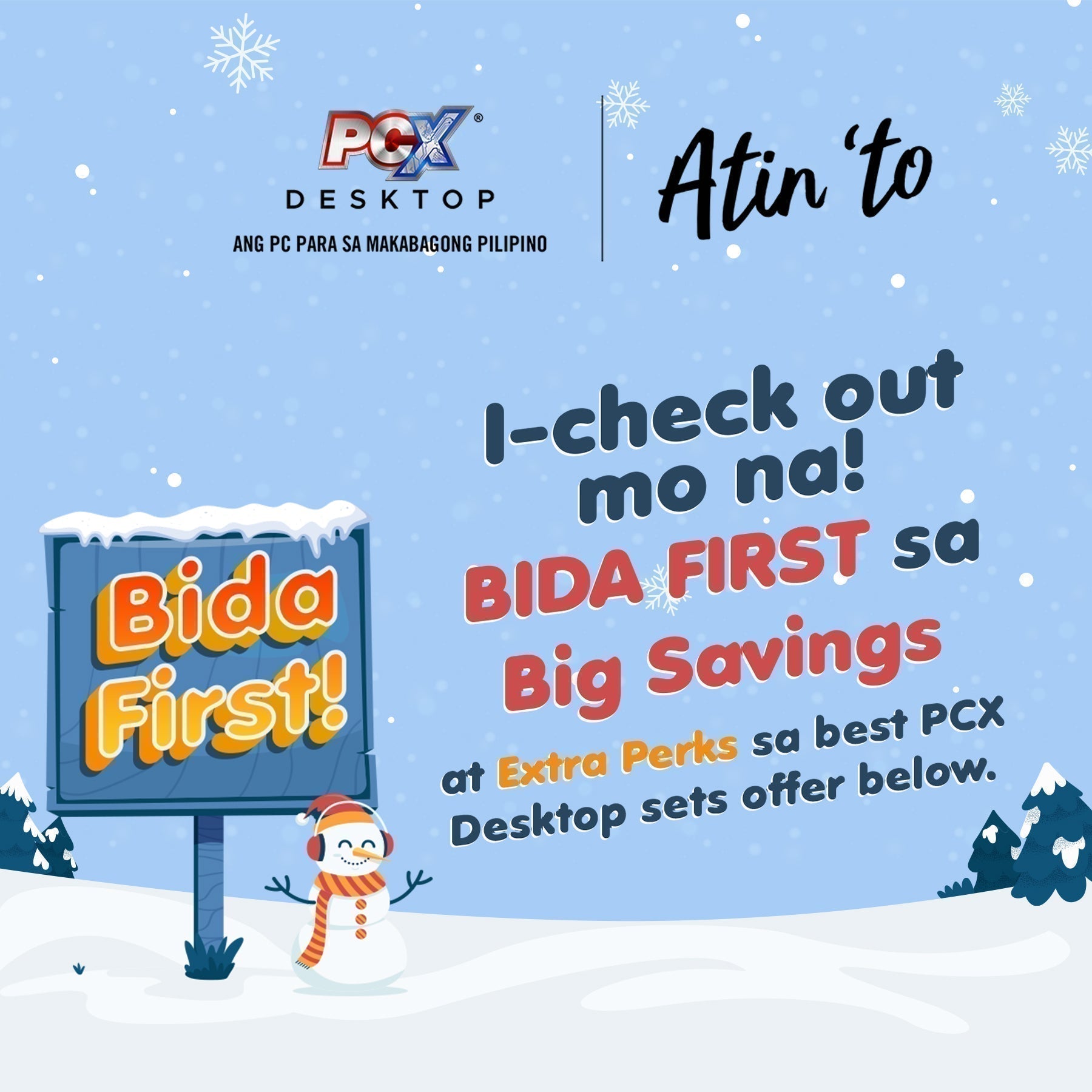 BIDA First PCX SM Clark - Kiosk Grand Opening Promo – PC Express