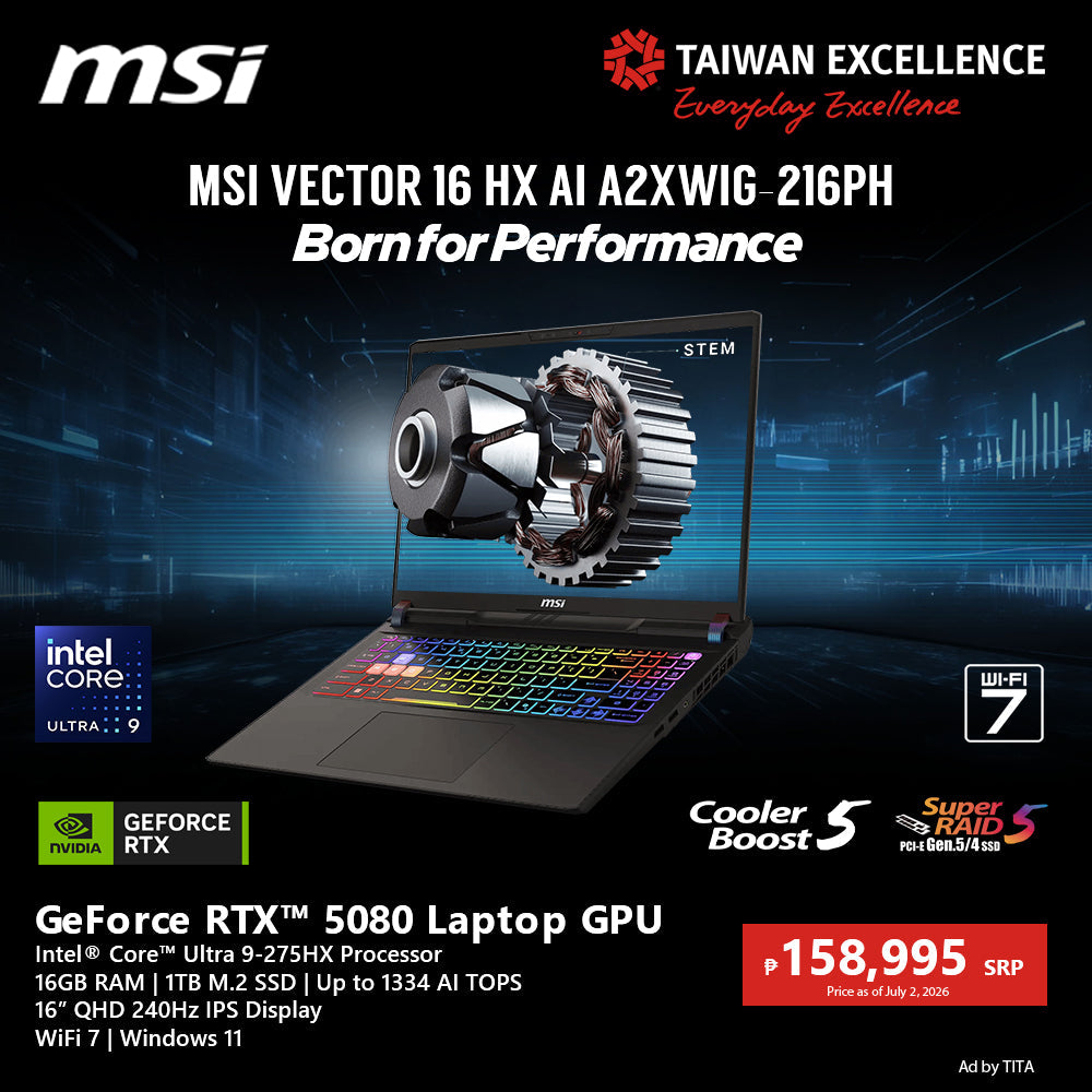 Unleash the Future of AI Performance with the MSI Vector 16 HX AI A2XW ...