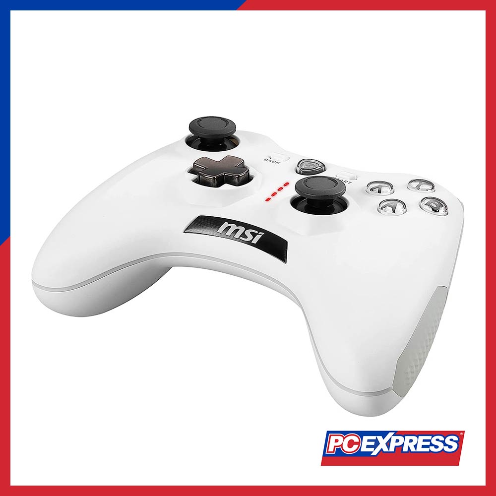 MSI Force GC20 V2 Wireless (S10-43G0040-EC4) Game Controller (White) - PC Express