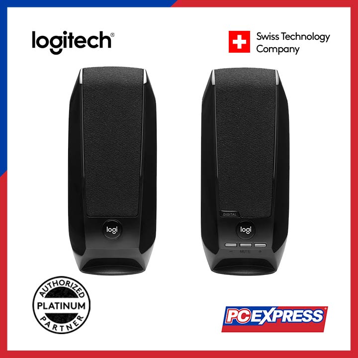 Logitech S150 USB Stereo Speakers (Black) - PC Express