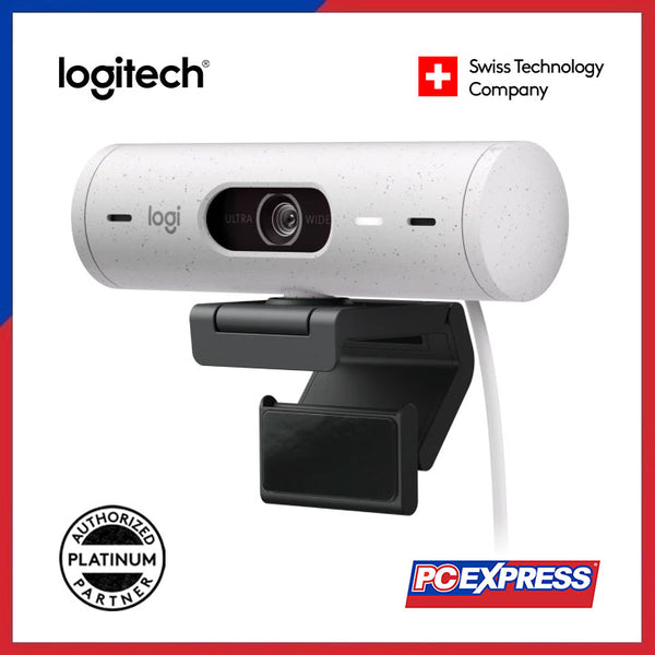 LOGITECH BRIO 500 Webcam 1080P (Off White)
