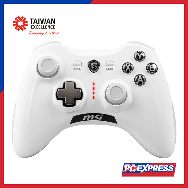 MSI FORCE GC30 V2 Wireless Game Controller (White) - PC Express