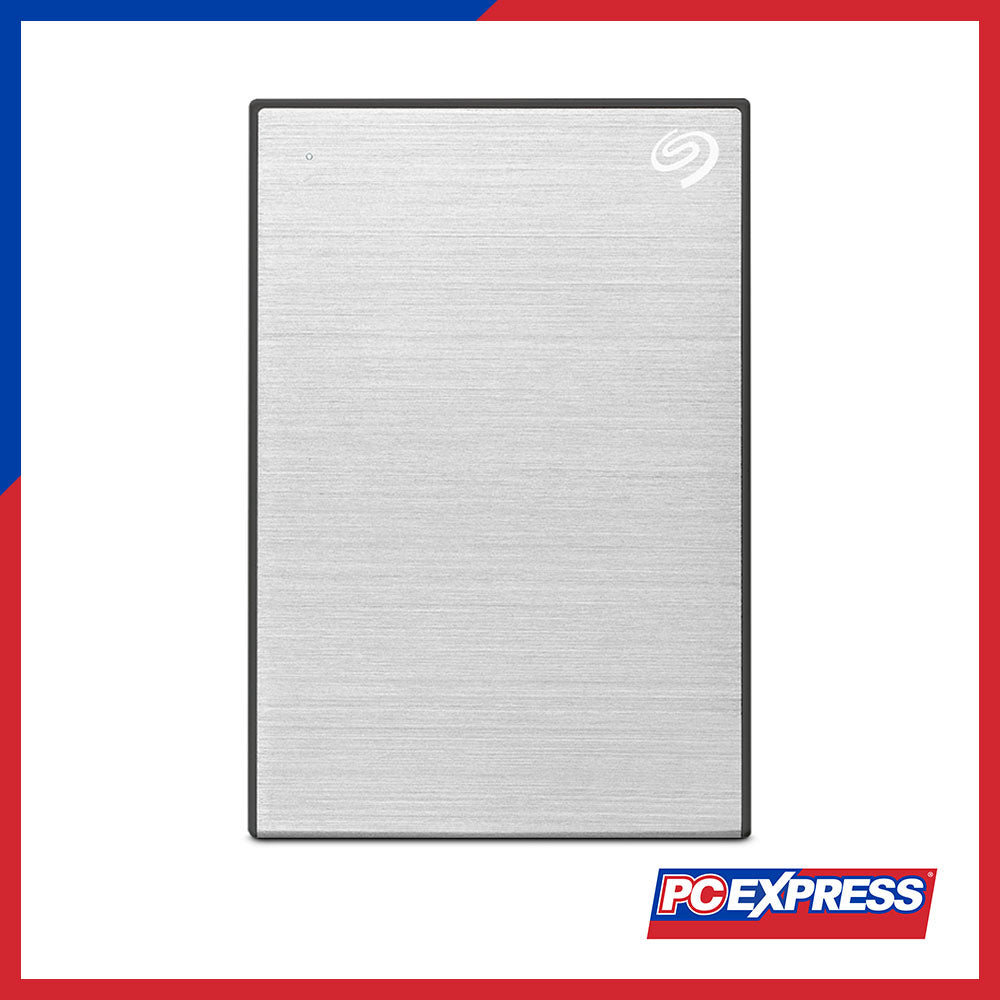 SEAGATE 4TB ONE TOUCH SLIM (STKZ4000401) External Hard Drive (Silver) - PC Express