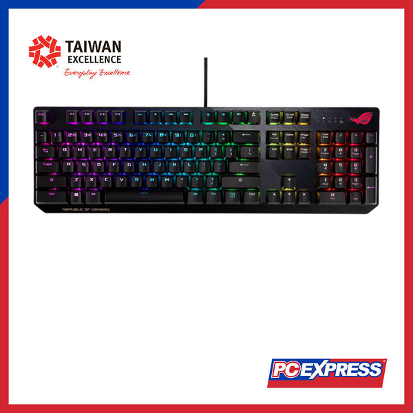 ASUS ROG STRIX SCOPE MX Mechanical RGB Gaming Keyboard (Blue) - PC Express