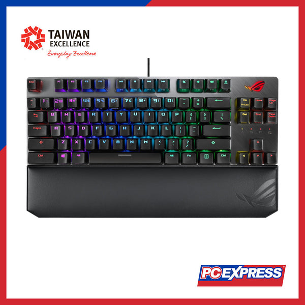ASUS ROG STRIX SCOPE TKL Deluxe MX/NX RGB Wired Mechanical Keyboard (Red) - PC Express