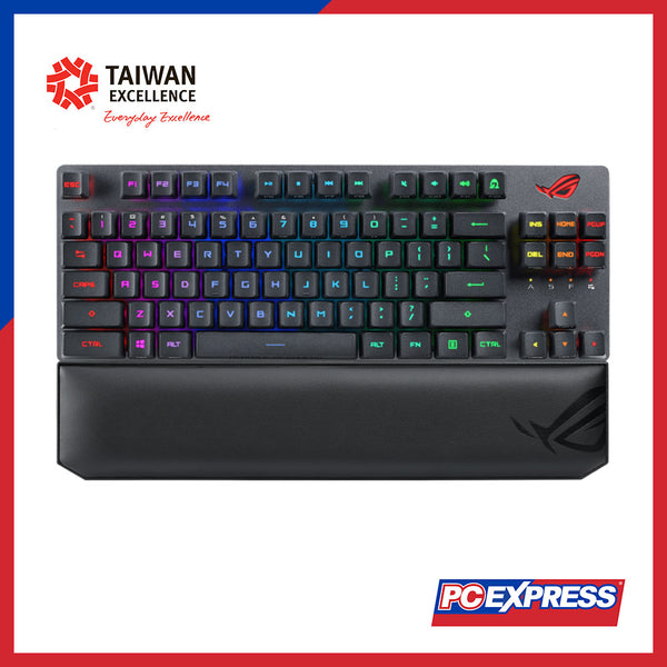 ASUS ROG STRIX SCOPE RX Tenkeyless Wireless Deluxe Switch Mechanical Keyboard (Red) - PC Express