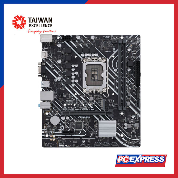ASUS PRIME H610M-K D4 Micro ATX Motherboard - PC Express