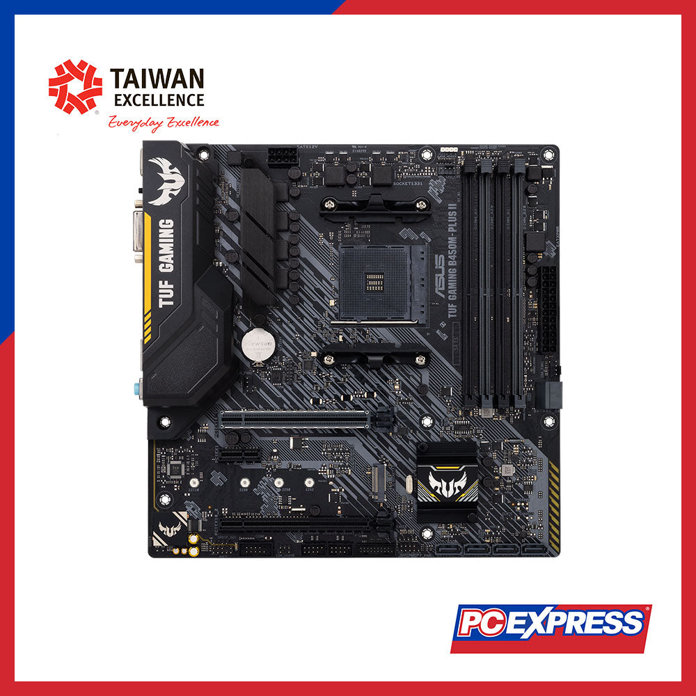ASUS TUF GAMING B450M-PLUS II Micro-ATX Motherboard - PC Express