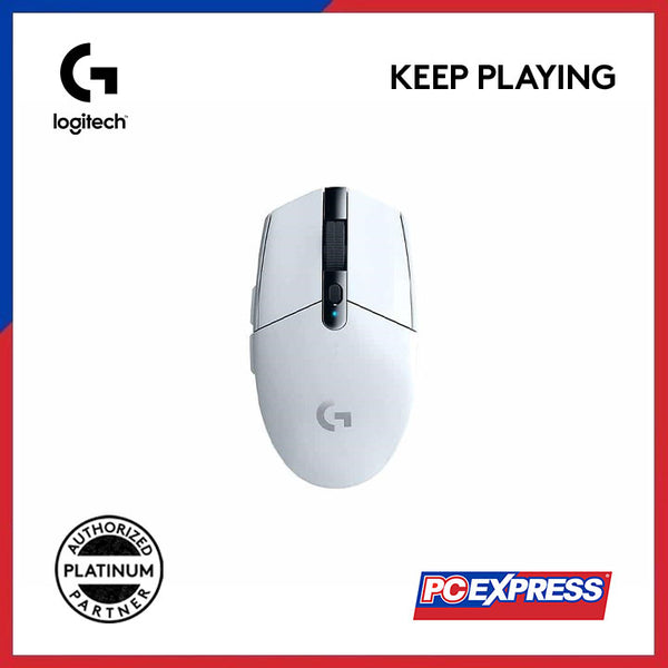 LOGITECH G304 LIGHTSPEED Wireless Mouse (White) - PC Express