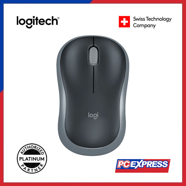 LOGITECH M185 Wireless Mouse (Gray) - PC Express