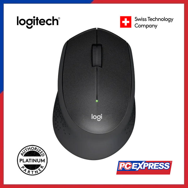 LOGITECH M331 SILENT PLUS Wireless Mouse (Black) - PC Express