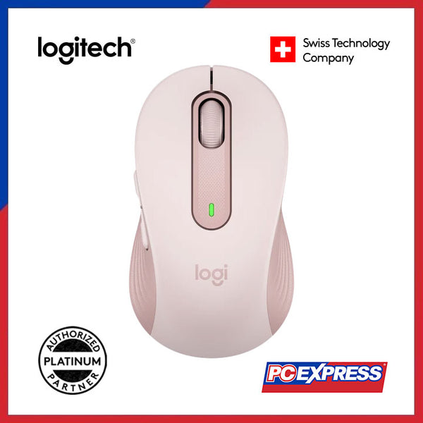 LOGITECH M650 SIGNATURE Wireless Mouse (Rose) - PC Express