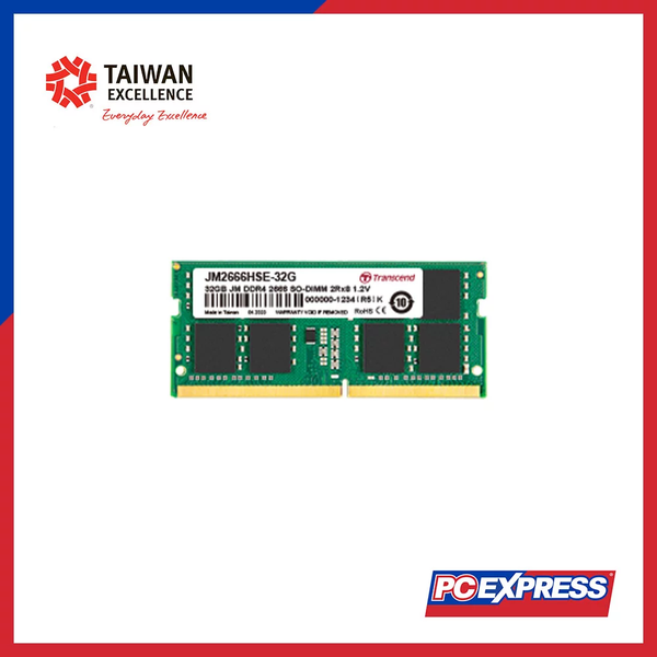 TRANSCEND 8GB DDR4 PC3200MHZ SODIMM RAM