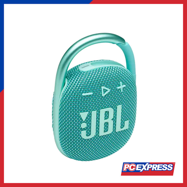 JBL CLIP 4 Ultra-portable Waterproof Bluetooth Speaker (Teal) - PC Express
