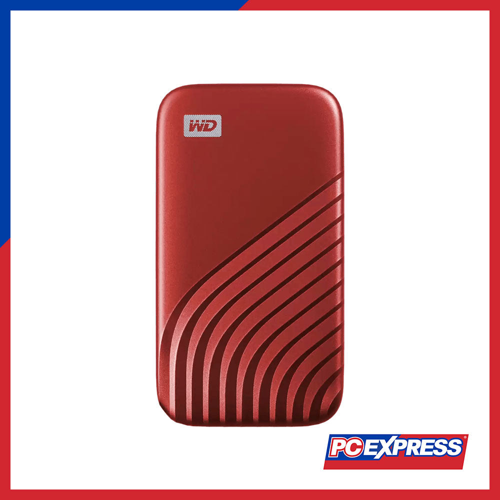 WESTERN DIGITAL 1TB MY PASSPORT External Solid State Drive (Red) - PC Express