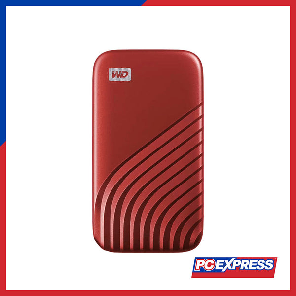 WESTERN DIGITAL 1TB MY PASSPORT External Solid State Drive (Red)