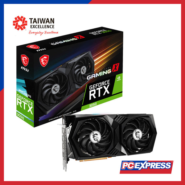 MSI GeForce RTX™ 3050 GAMING X BLK 8GB GDDR6 128-bit Graphics Card - PC Express