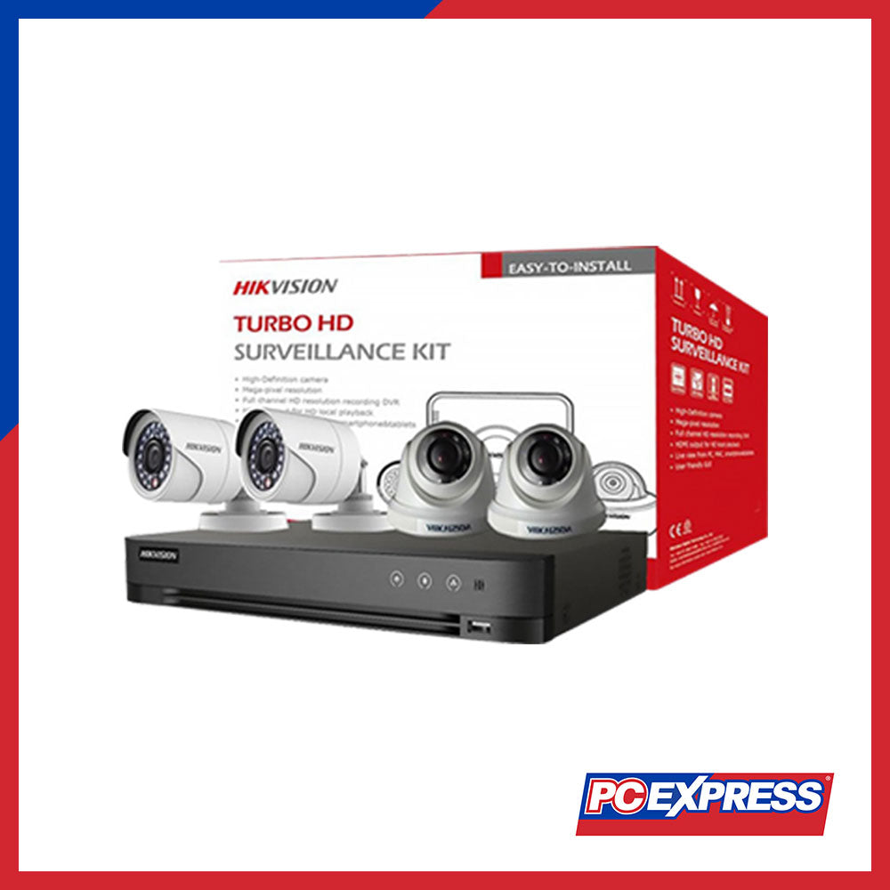 HIKVISION TVI-4CH2D2B-2MP ECO 4CH HDTVI Combo Kit – PC Express