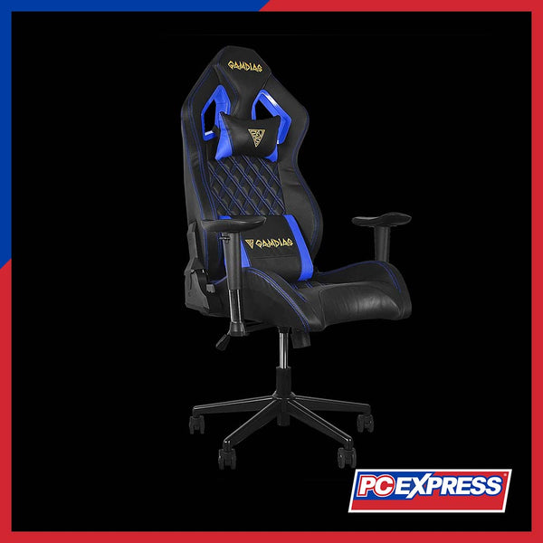 GAMDIAS Aphrodite ML1/MF1-L Gaming Chair (Black/Blue) - PC Express