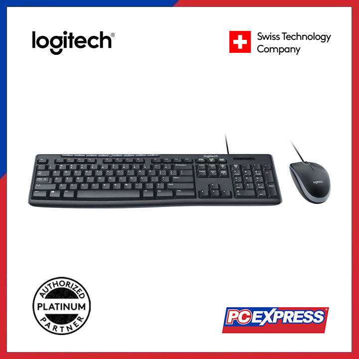Mk200 LOGITECH MK200 MEDIA USB Keyboard and Mouse Combo – PC Express