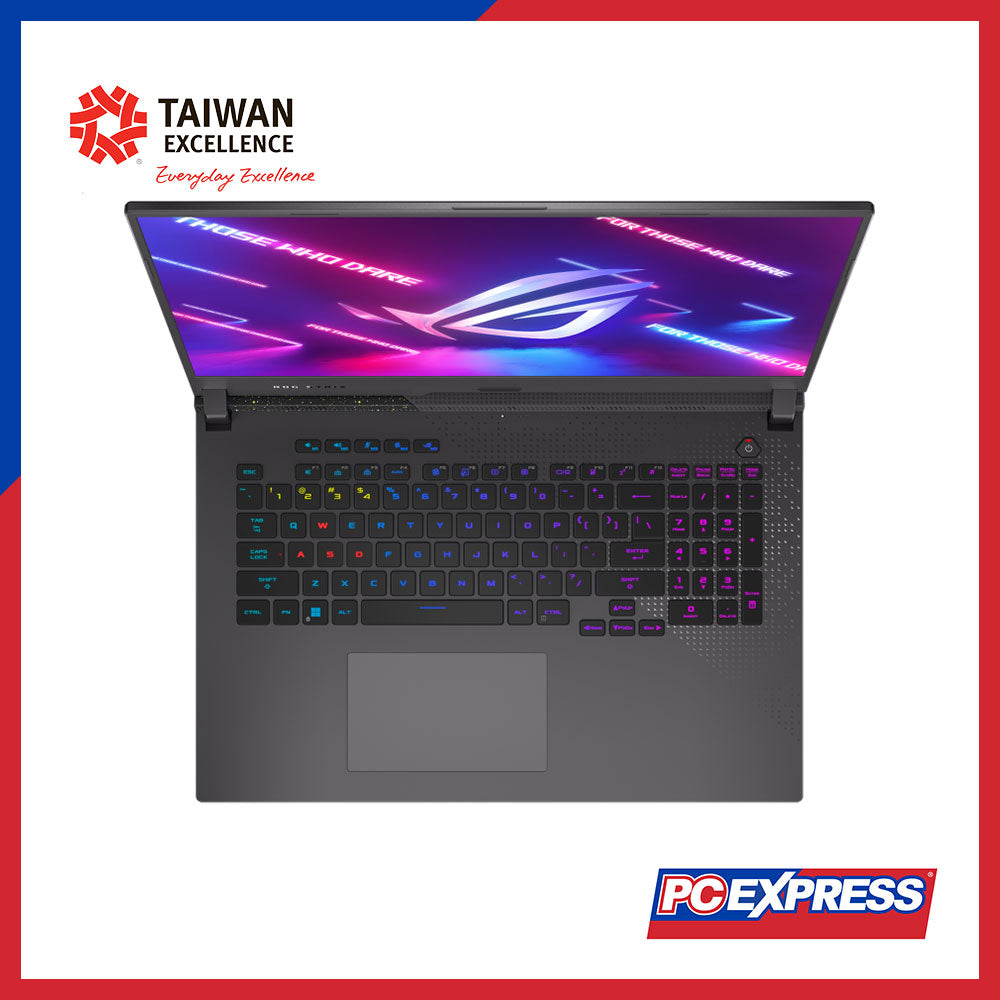ASUS ROG Strix G17 G713RM-KH196W GeForce RTX™ 3060 AMD Ryzen™ 7 Laptop (Eclipse Gray) - PC Express