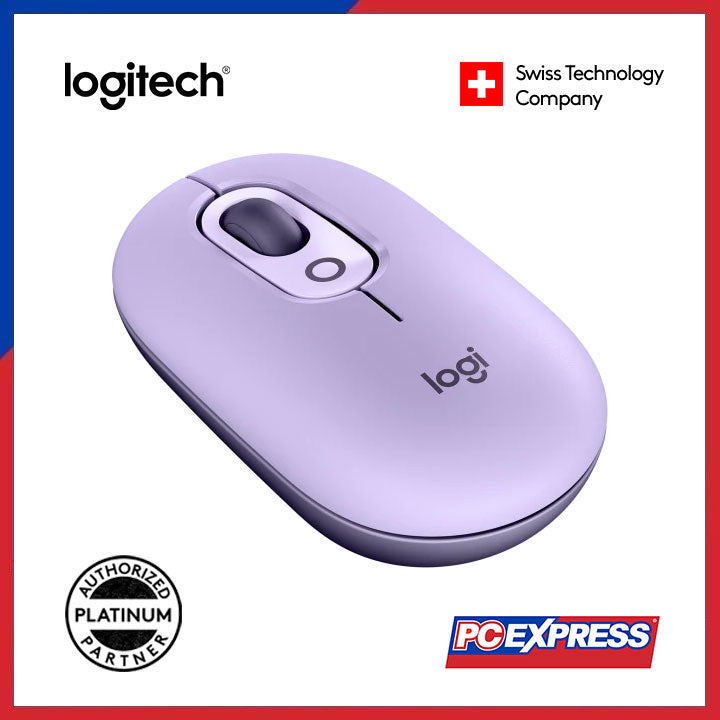 LOGITECH POP BT Wireless Mouse (Cosmos Lavander) - PC Express