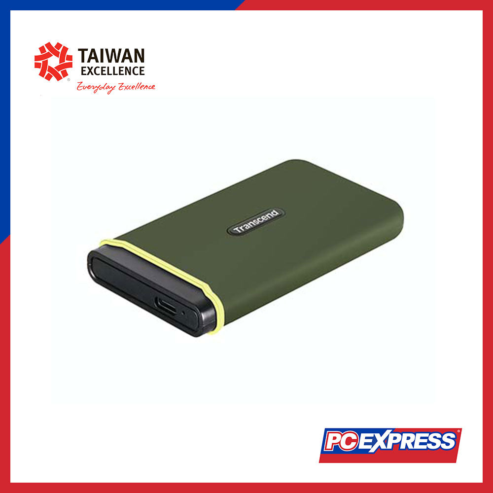 TRANSCEND 1TB ESD380C External Solid State Drive (Military Green) - PC Express