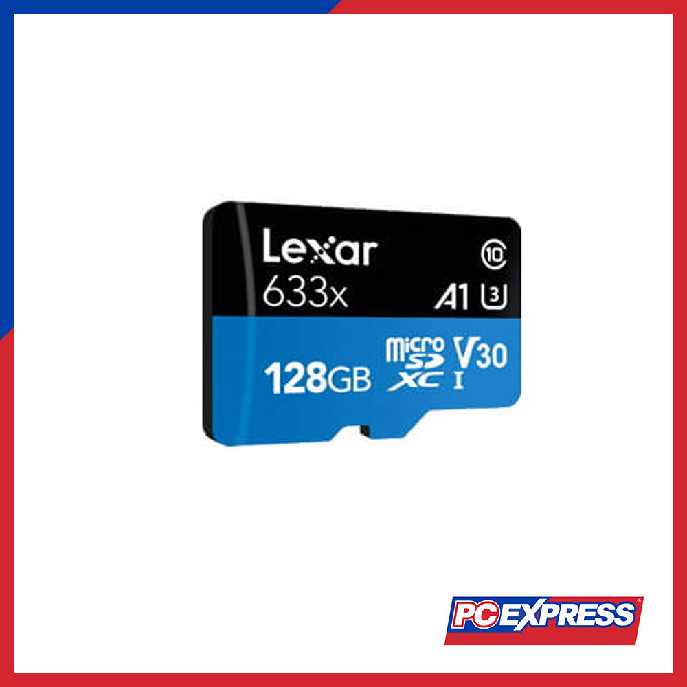 Memory Card For Computer LEXAR MICRO SD 128GB LX-633X/128GB Memory Card – PC Express