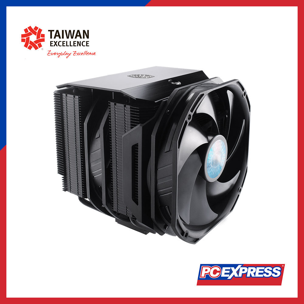 COOLER MASTER MASTERAIR MA624 STEALTH CPU Air Cooler Fan (Black) - PC Express