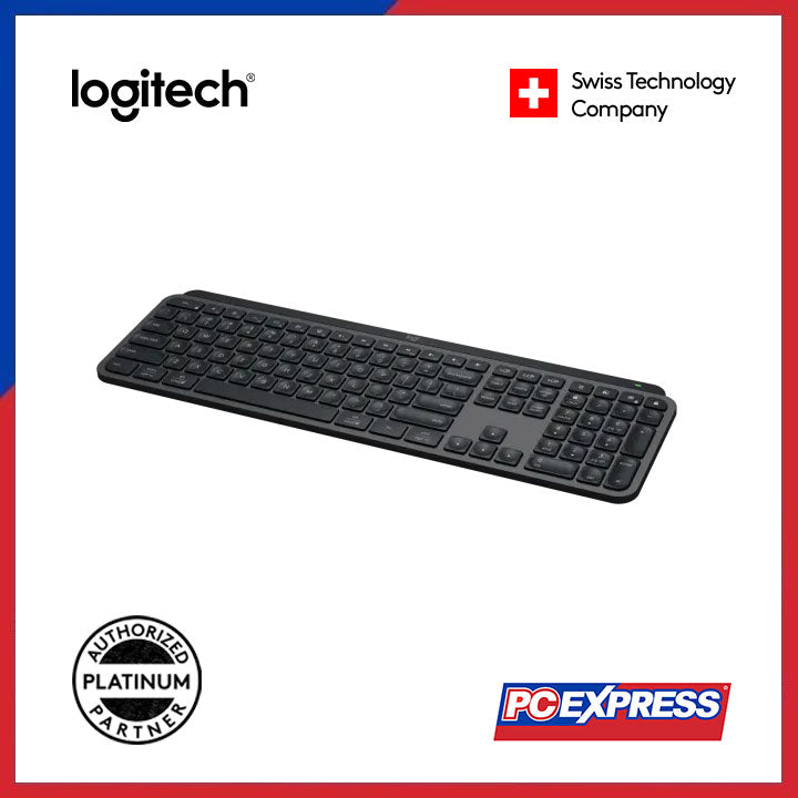 LOGITECH MX KEYS Wireless Keyboard (Graphite) - PC Express