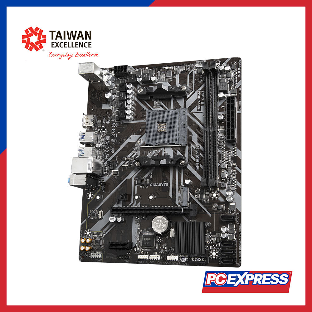 GIGABYTE B450M-K AM4 MATX Motherboard - PC Express