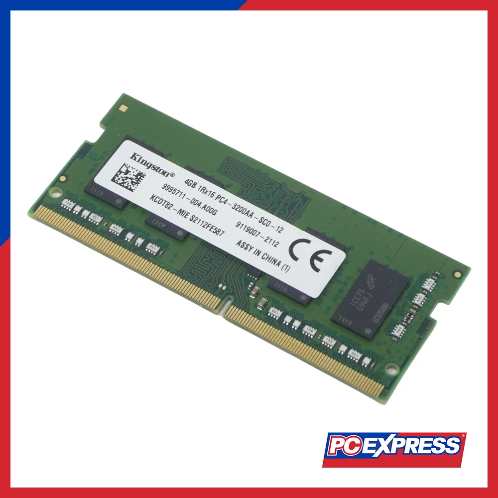 Kingston 4gb Ram Ddr4 2400mhz Sodimm KVR24S17S6/4 Kingston GB DDR4