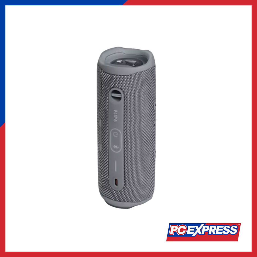 JBL FLIP VI Portable Waterproof Bluetooth Speaker (Grey) - PC Express