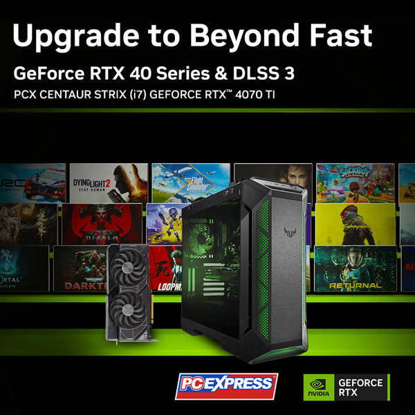 PCX GFH CENTAUR STRIX (i7) GeForce RTX™ 4070 Ti Gaming Desktop