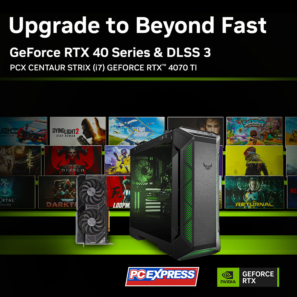 PCX GFH CENTAUR STRIX (i7) GeForce RTX™ 4070 Ti Gaming Desktop - PC Express