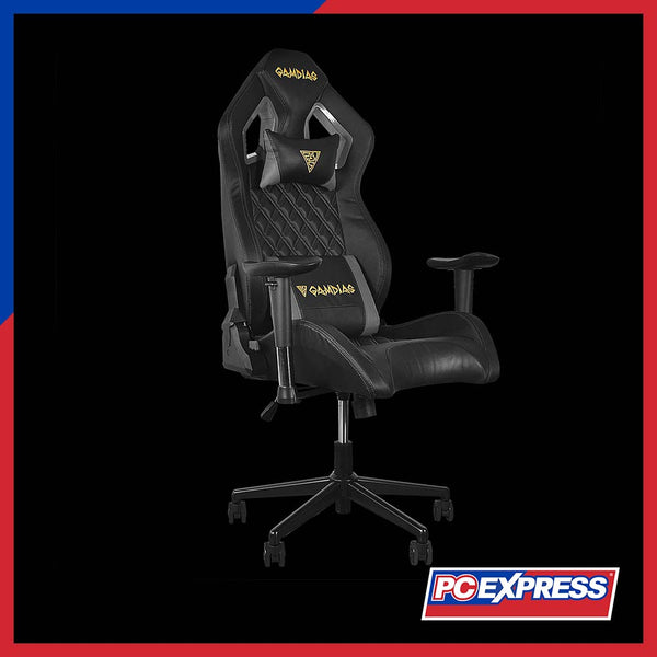 GAMDIAS Aphrodite ML1/MF1-L Gaming Chair (Black) - PC Express
