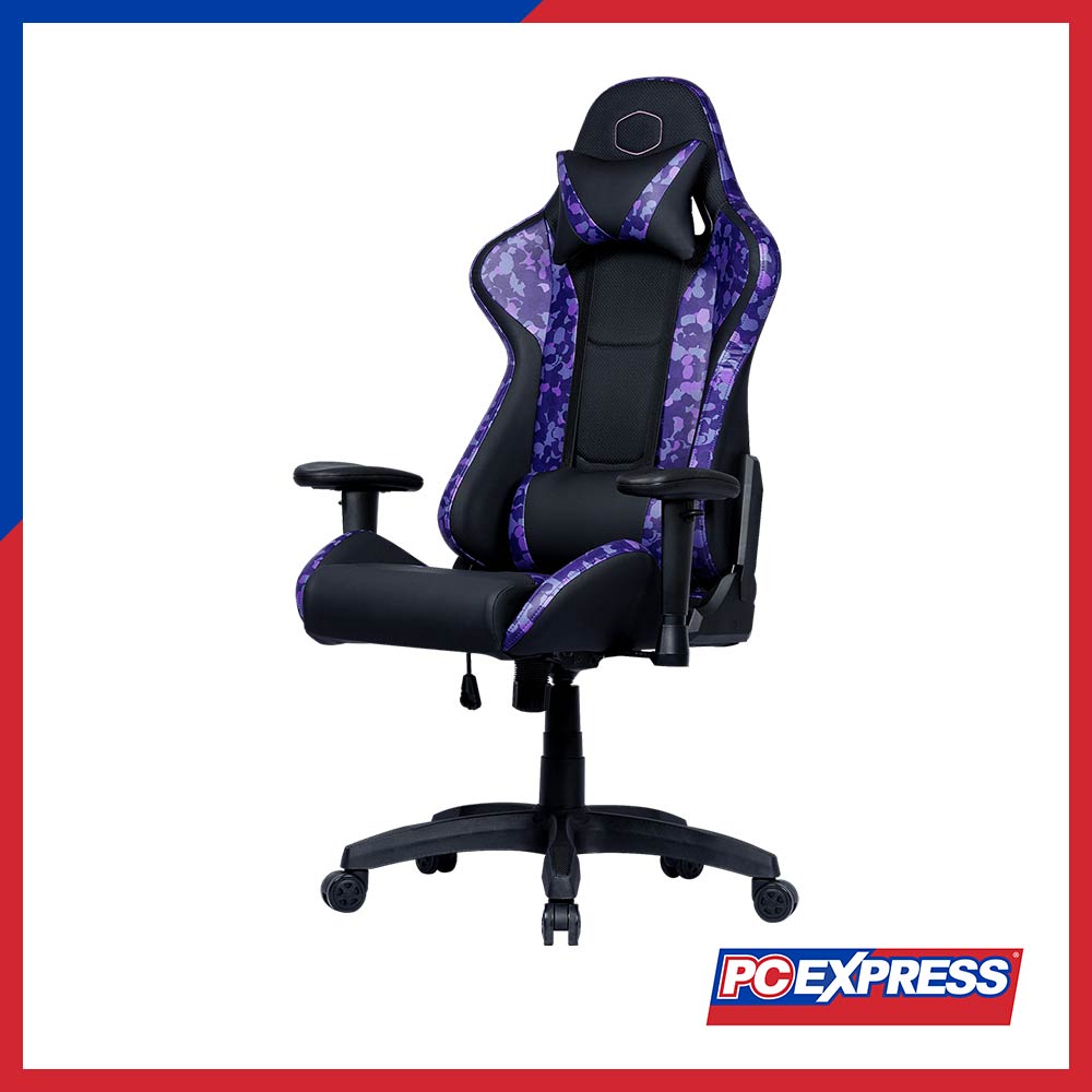 Cooler Master Caliber R1S Camo Gaming Chair (CMI-GCR1S-PRC - Imperial Purple) - PC Express