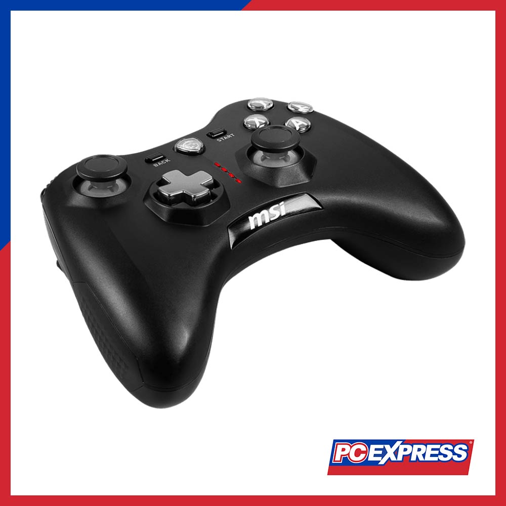 MSI Force GC20 V2 Wireless Game Controller (Black) - PC Express