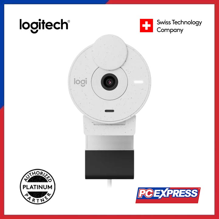 LOGITECH BRIO 300 WEBCAM 1080P (Off White) - PC Express